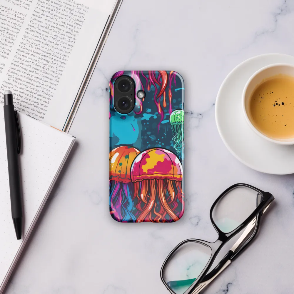 Underwater Symphony of Jellyfish | Phone Case |  16 | Snap Case | Glossy