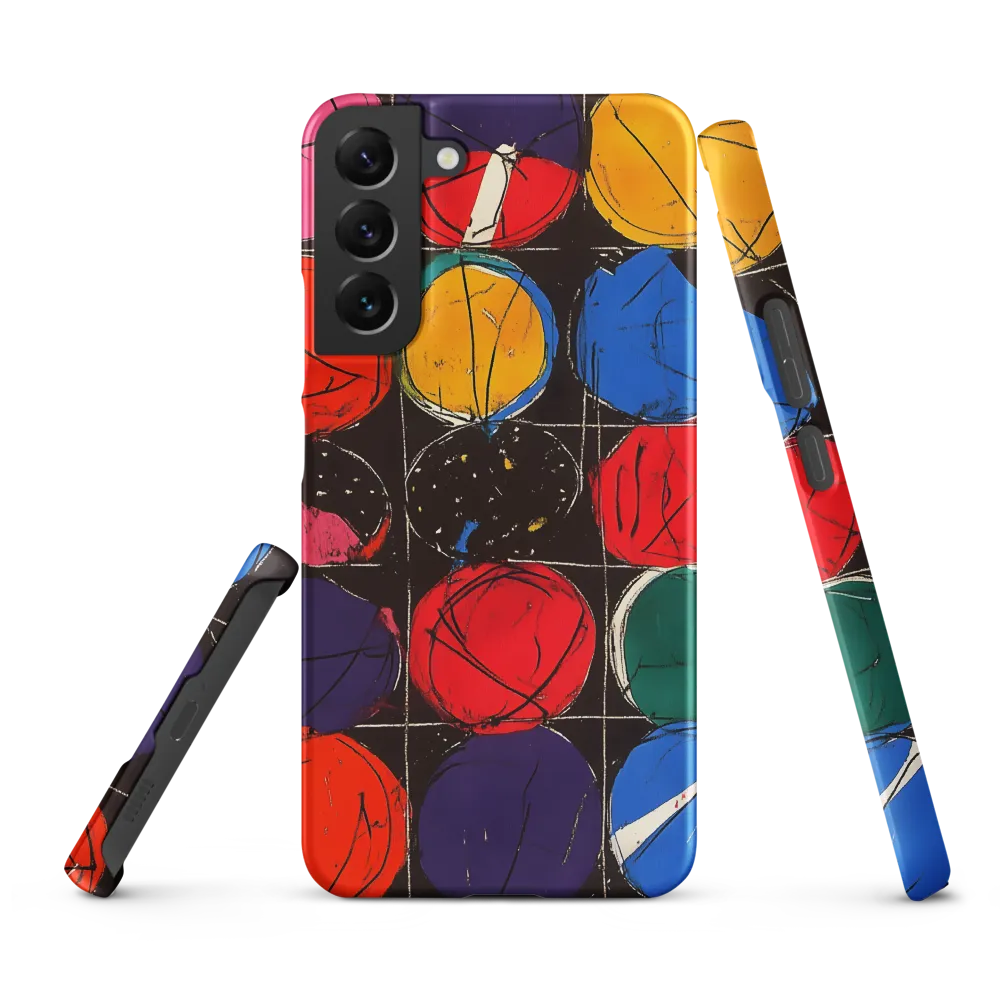 Colorful Circles in Abstract Harmony