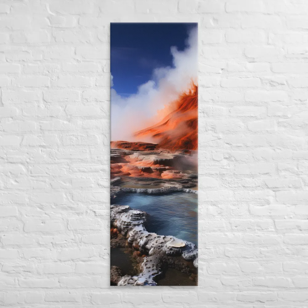 Nature's Fury: The Volcano's Expression