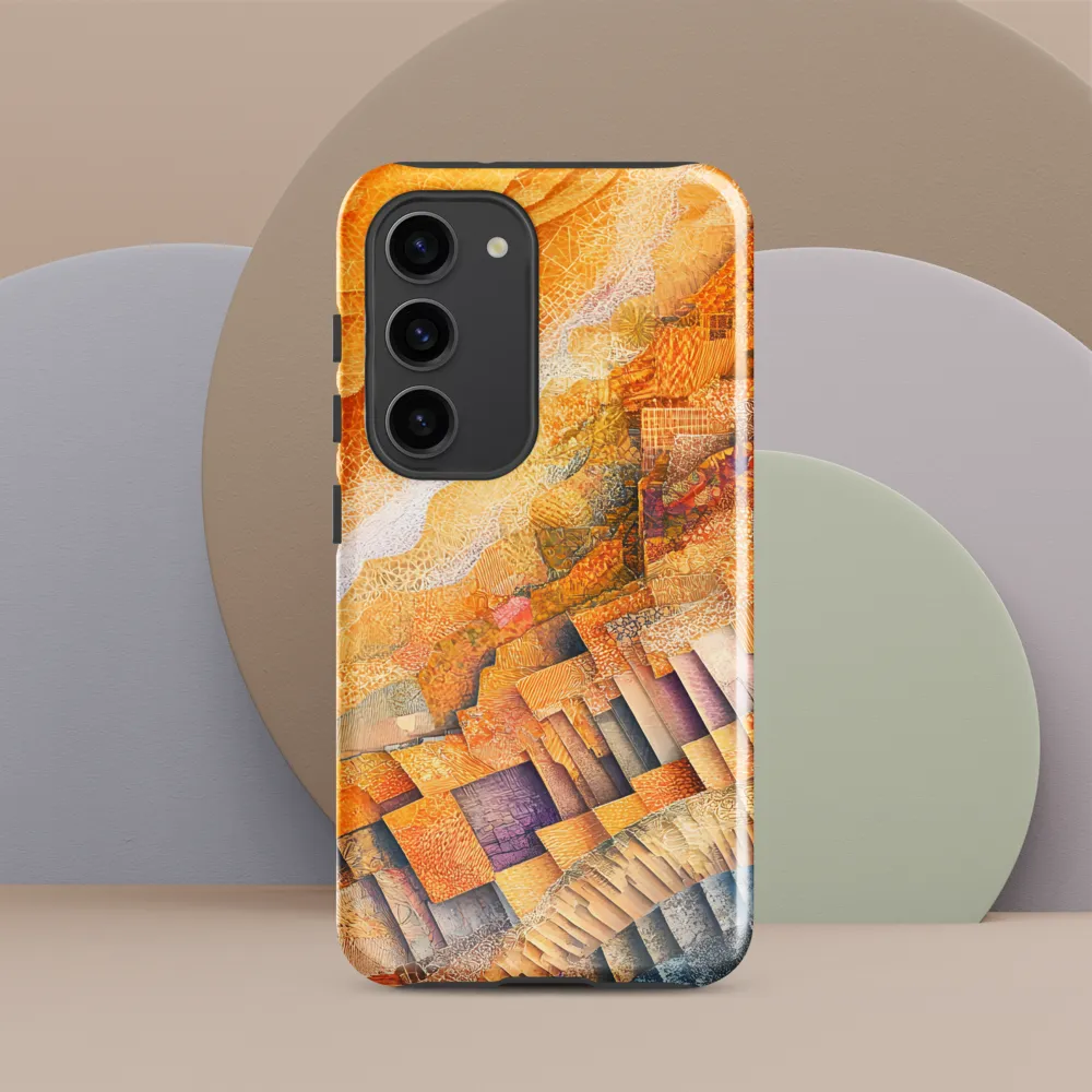 Waves of Warmth | Phone Case |  S23 | Tough Case | Glossy