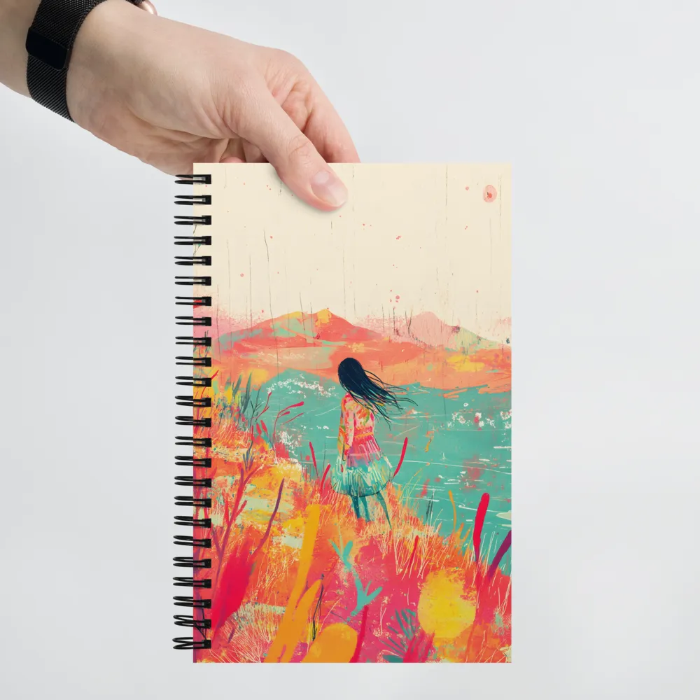 Whispers of Colors | Spiral Notebook