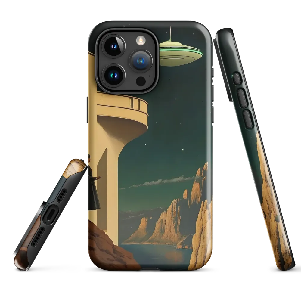 Encountering the Unknown | Phone Case |  15 Pro Max | Tough Case | Glossy