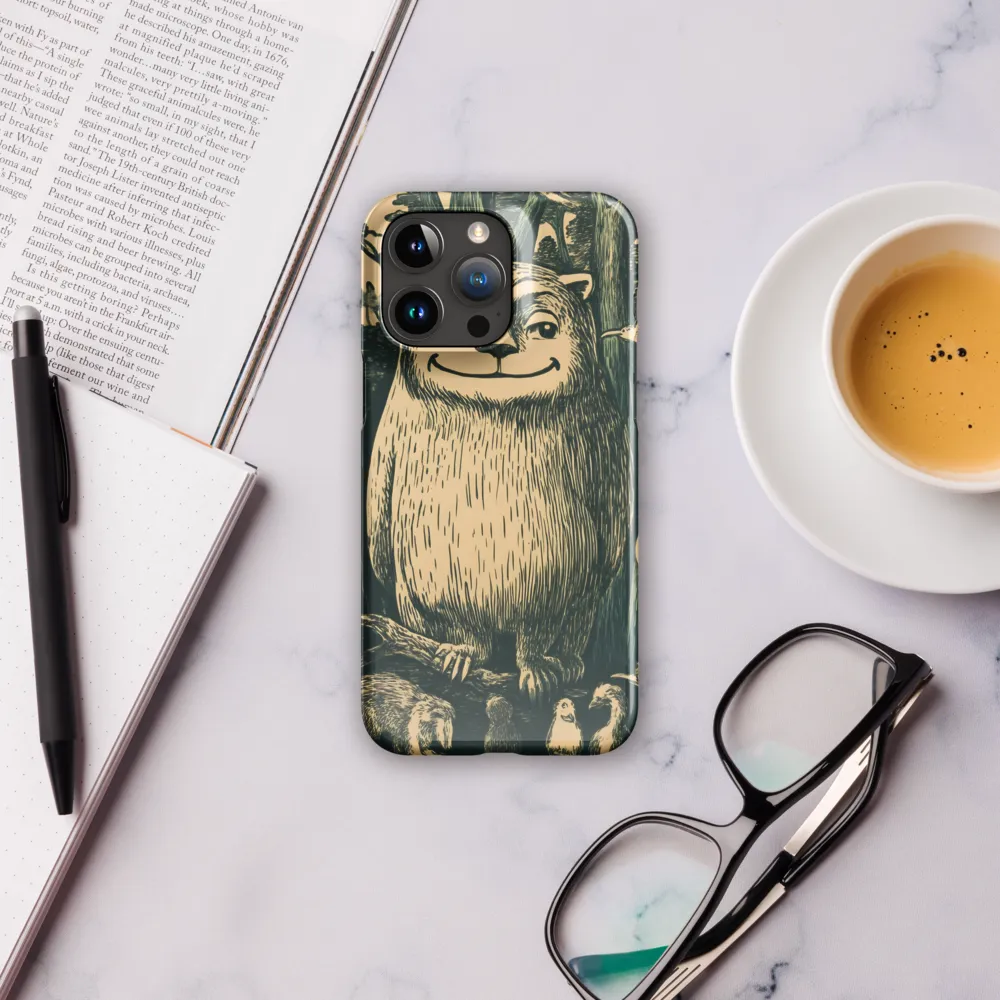 Forest Guardian: A Whimsical Encounter | Phone Case |  15 Pro Max | Snap Case | Glossy