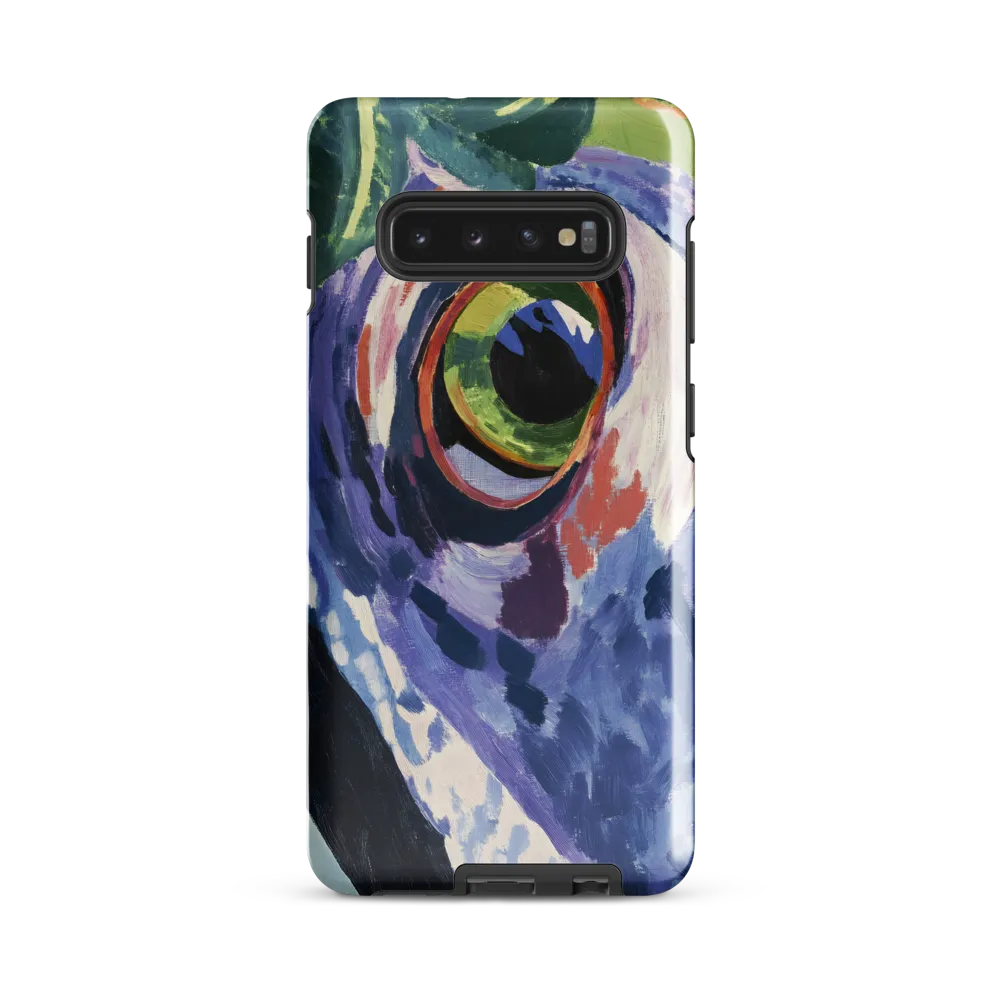 The Eyes of Nature: A Frog's Gaze | Phone Case |  S10 Plus | Tough Case | Glossy