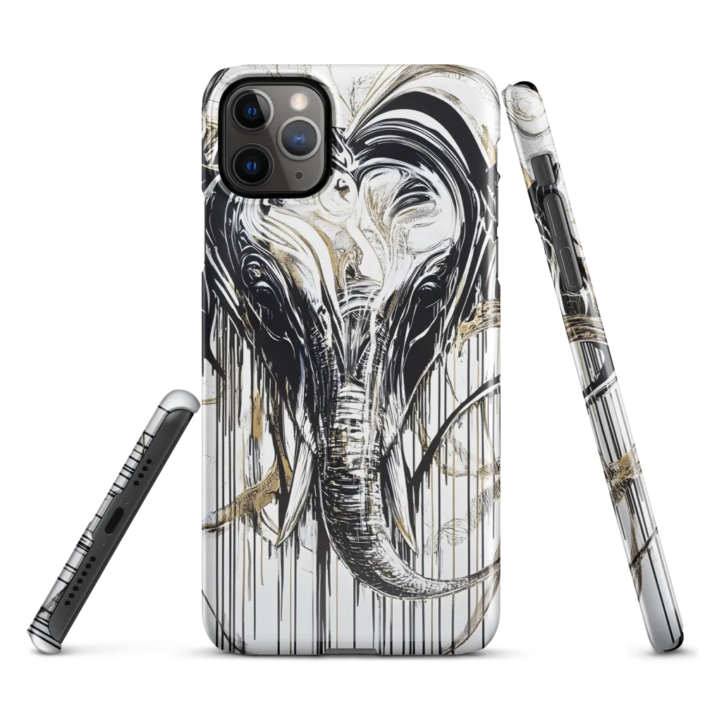 Majestic Elegance: The Heart of an Elephant | Phone Case |  11 Pro Max | Snap Case | Glossy