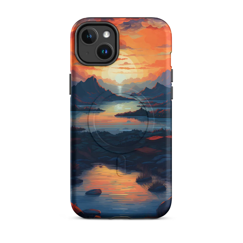 Ethereal Evening: A Digital Dusk