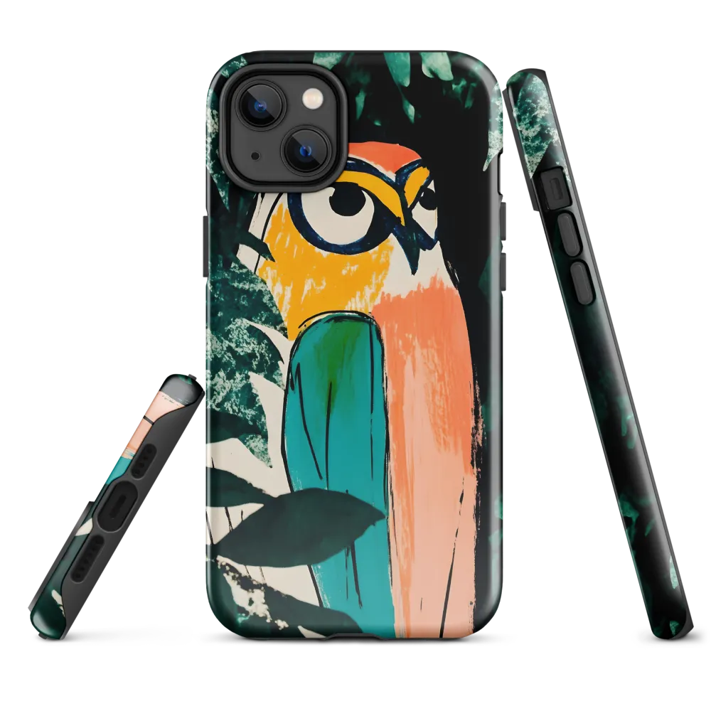 Camouflaged Majesty: The Abstract Owl