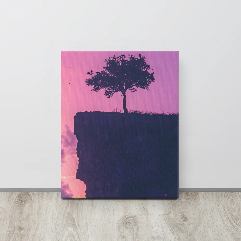 Solitude on the Edge | Canvas | 16″×20″