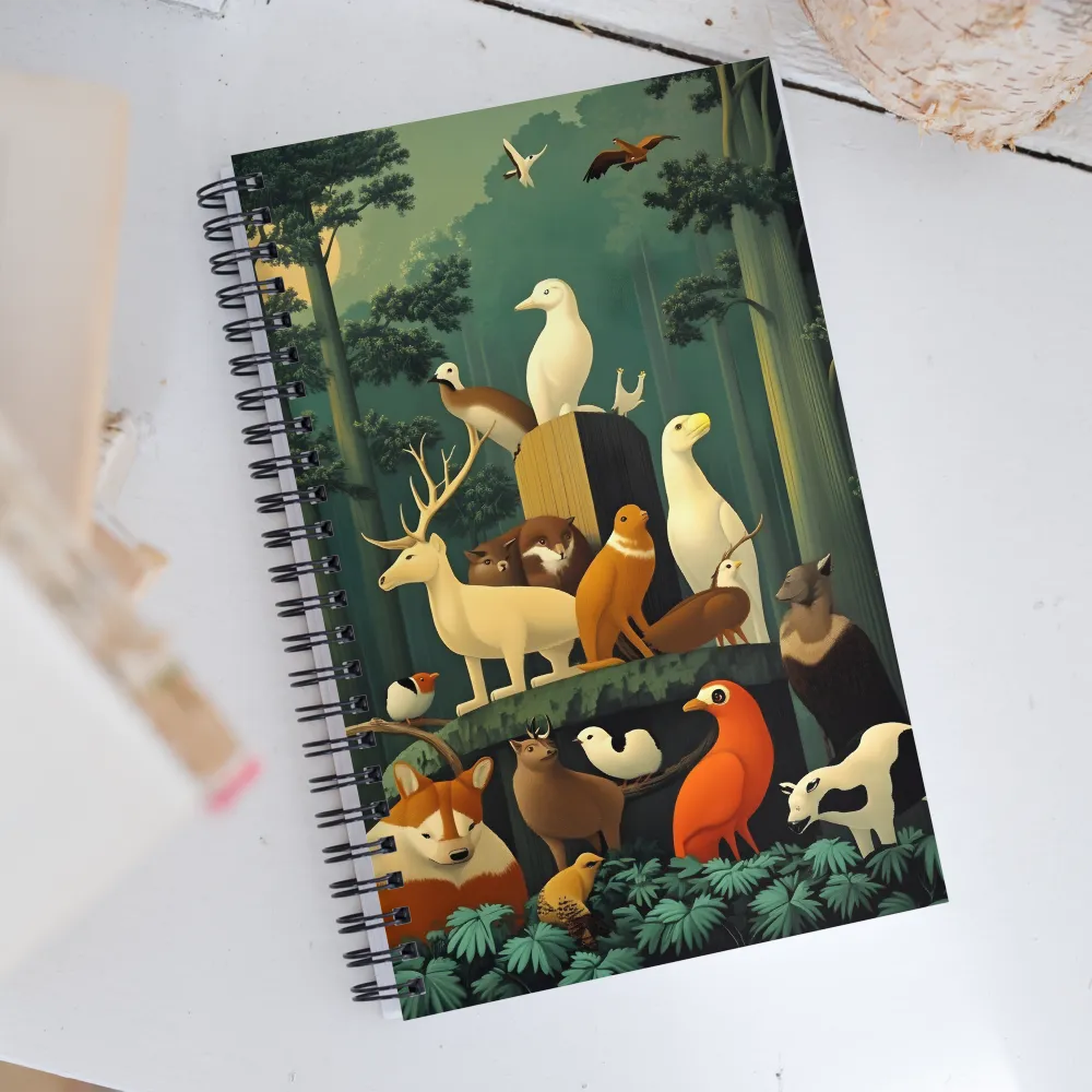 Forest Harmony | Spiral Notebook