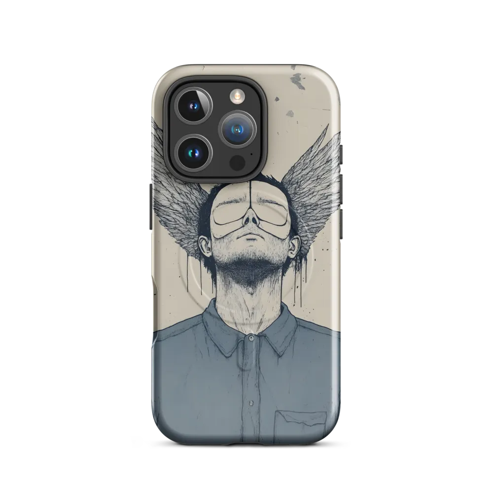Wings of Reflection | Phone Case |  16 Pro | MagSafe® Tough Case | Glossy