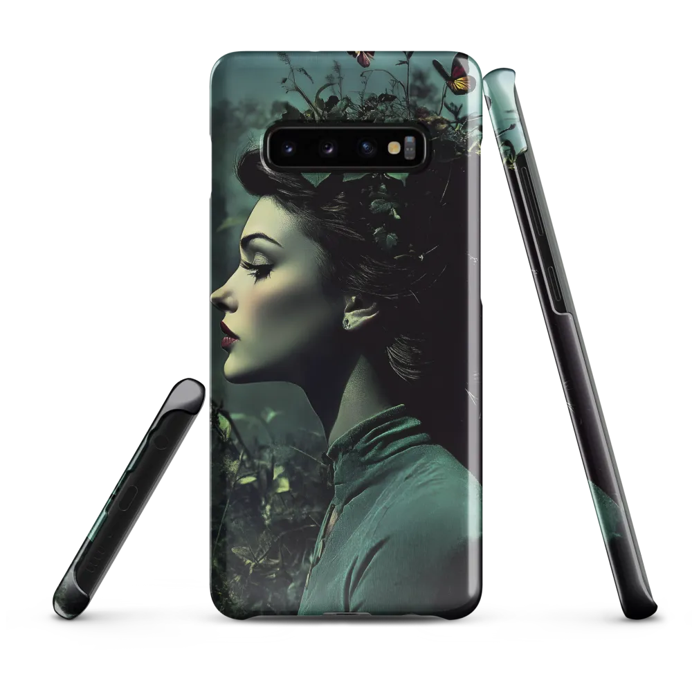 Ethereal Connection: Portrait of Nature | Phone Case |  S10 Plus | Snap Case | Glossy