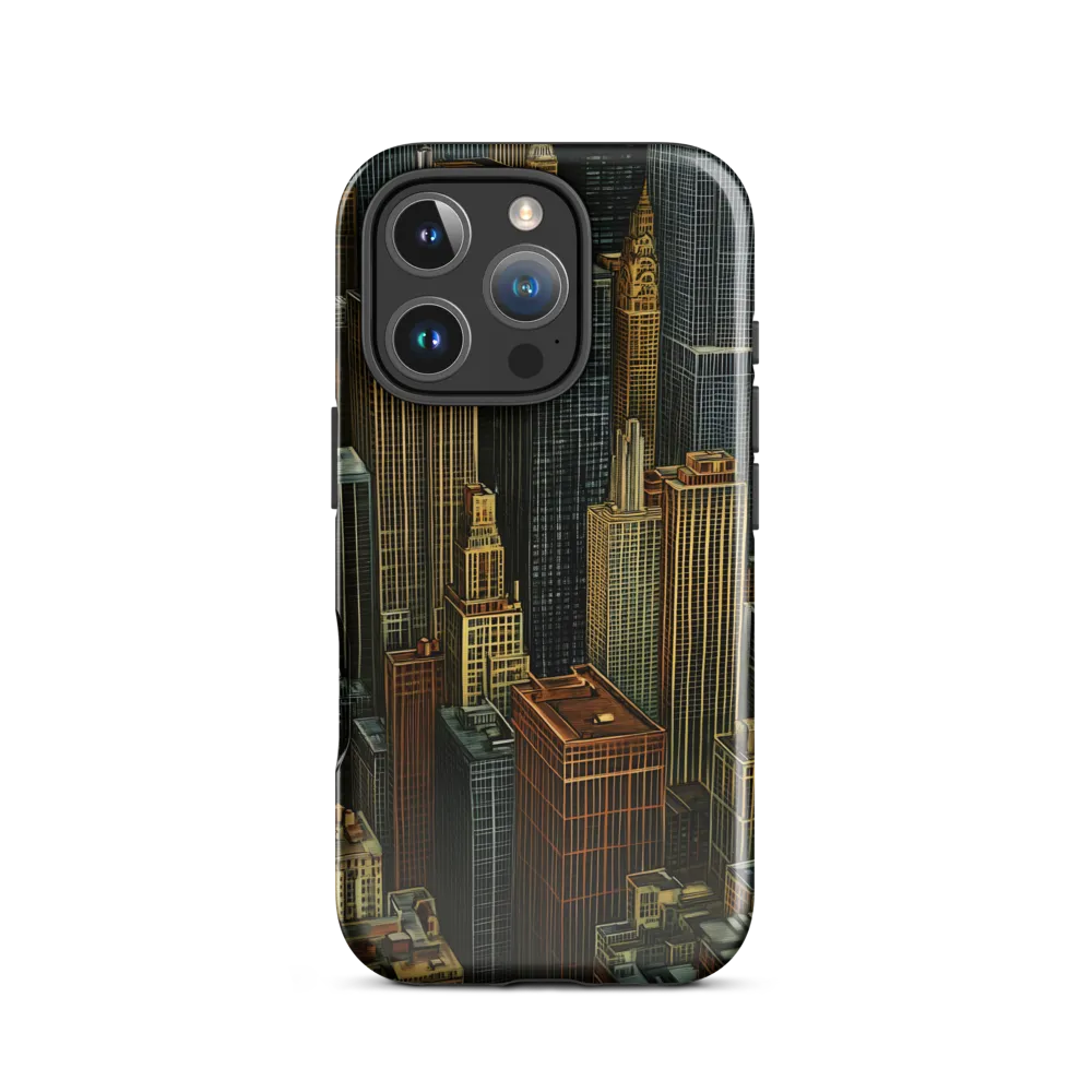 Urban Elegance: A Golden Cityscape