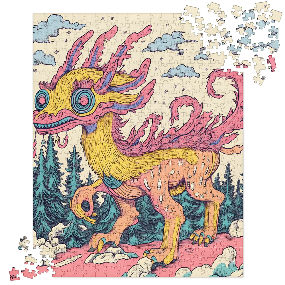 The Whimsical Beast | Jigsaw Puzzle | 520 pieces