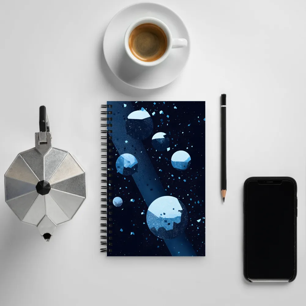 Celestial Reflections | Spiral Notebook