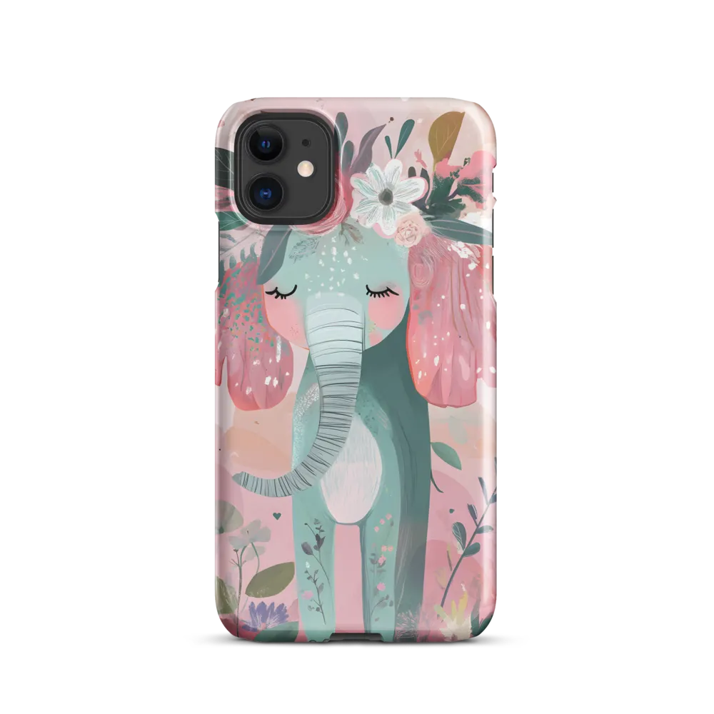 Whimsical Elephant in Bloom
