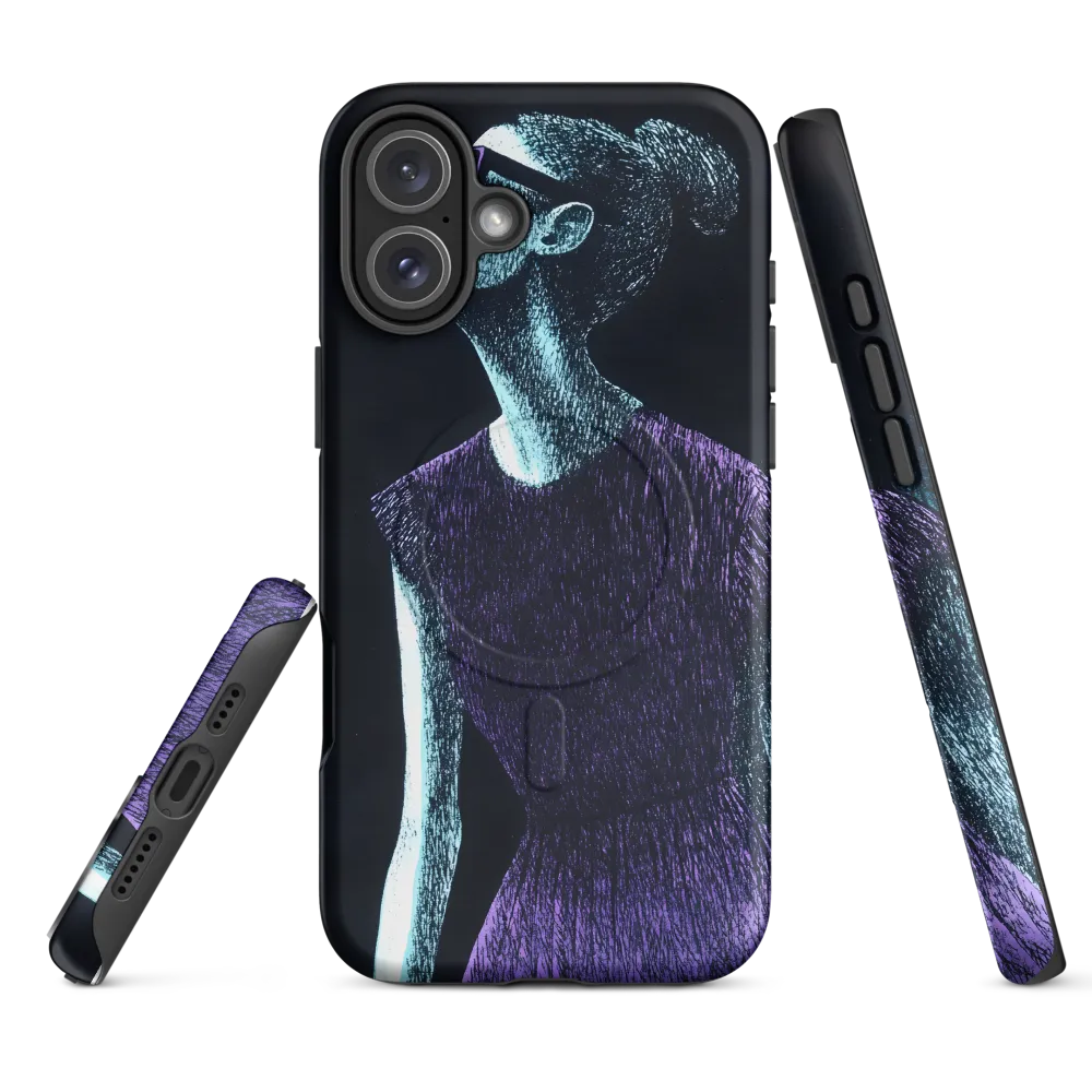 Contemplative Elegance | Phone Case |  16 Plus | MagSafe® Tough Case | Matte