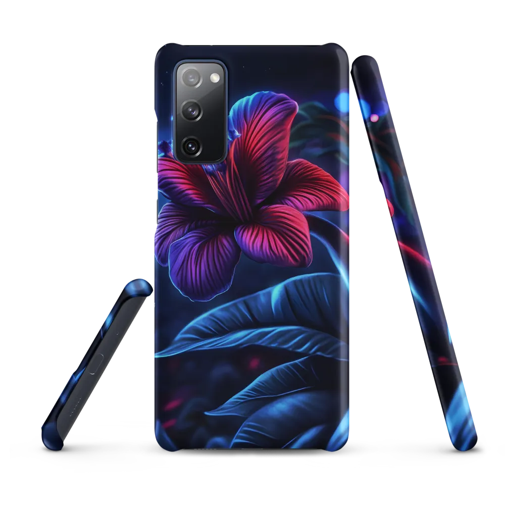 Illuminated Serenity: The Surreal Blossom