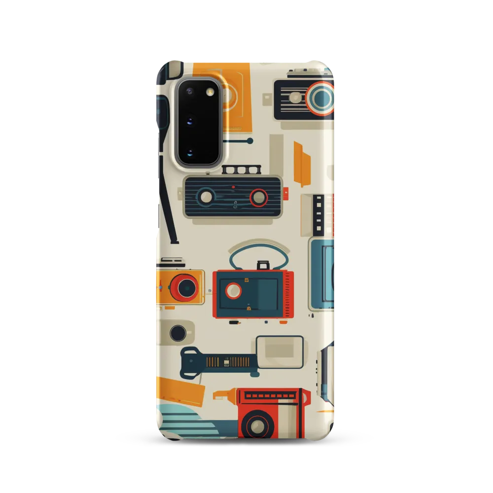 Retro Camera Collection: A Nostalgic Journey | Phone Case |  S20 | Snap Case | Matte