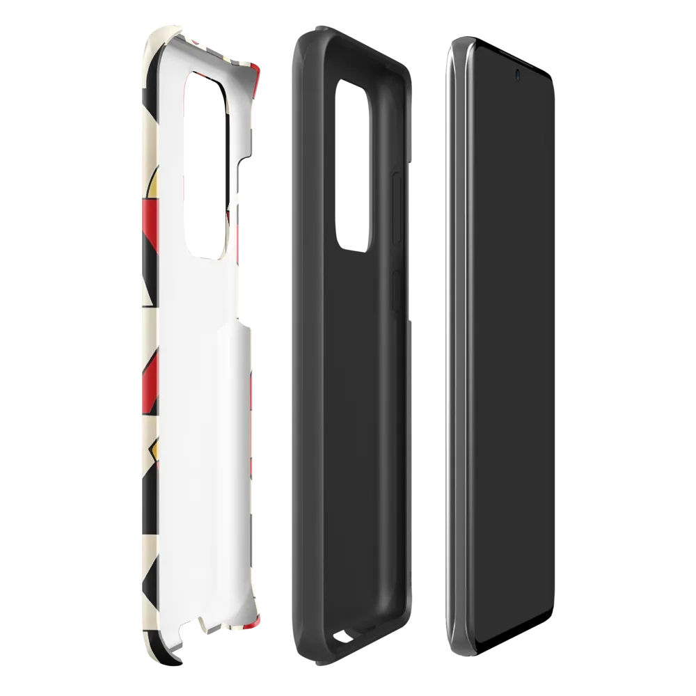 Dynamic Geometric Harmony | Phone Case |  S20 Ultra | Tough Case | Glossy
