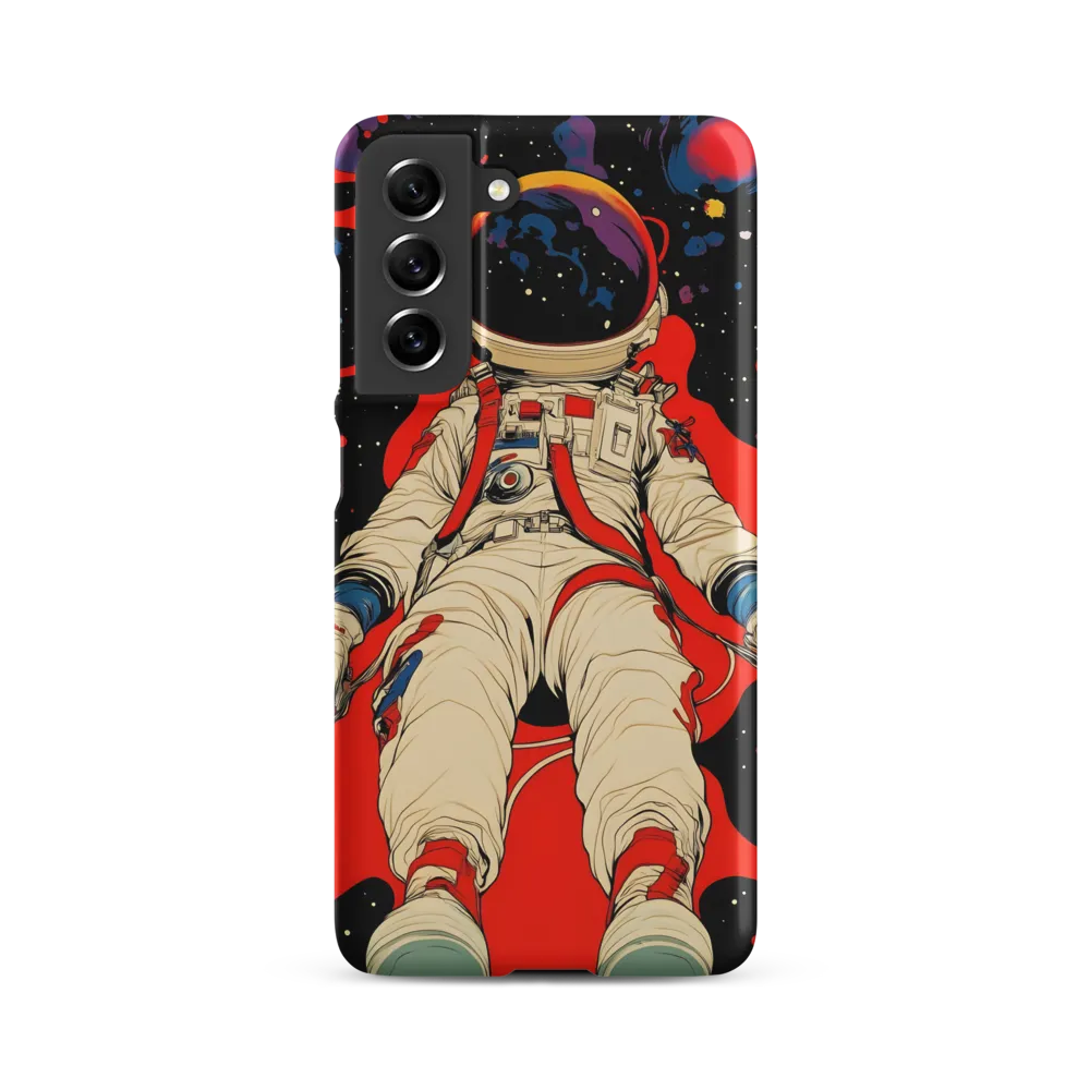 Astronaut in Cosmic Reverie | Phone Case |  S21 FE | Snap Case | Matte
