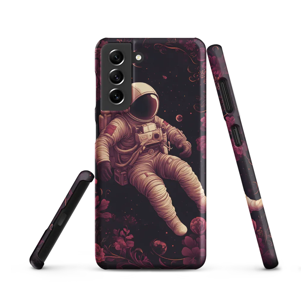 Cosmic Bloom: An Astronaut's Journey