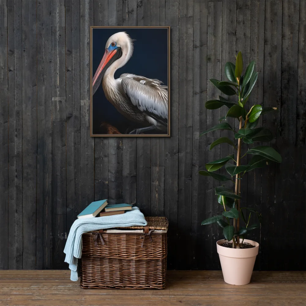 Majestic Pelican Portrait