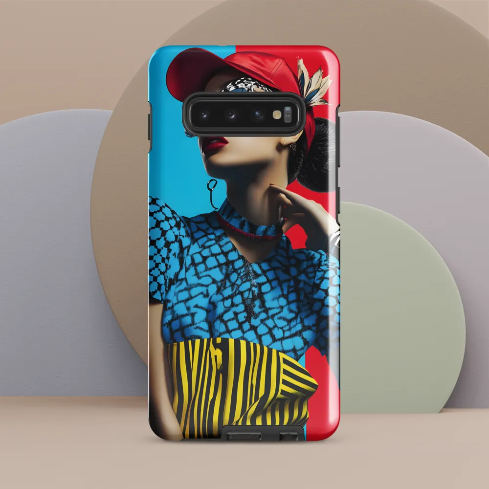 Confident Style: A Modern Fashion Statement | Phone Case |  S10 Plus | Tough Case | Glossy