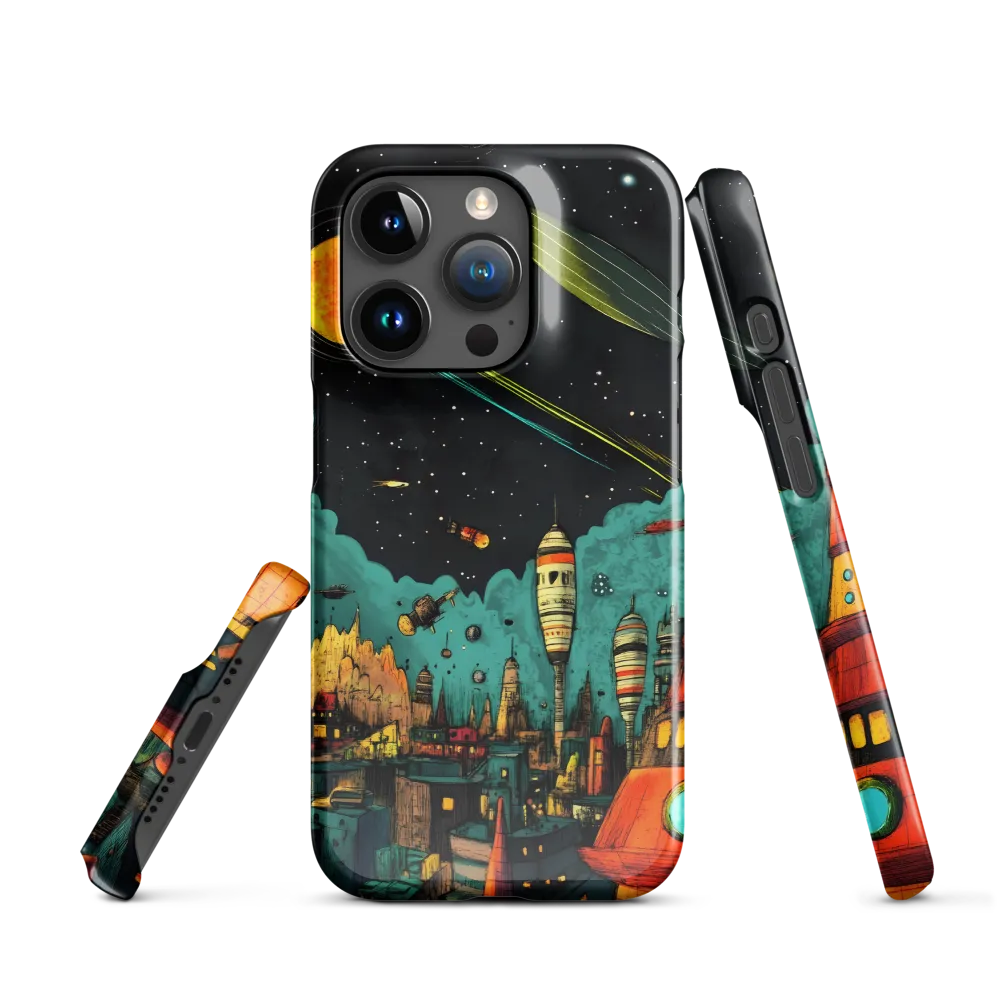 Galactic Cityscape: A Journey Through Imagination