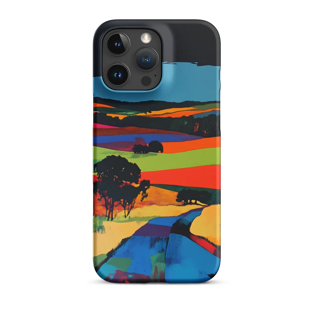 Vibrant Countryside | Phone Case |  16 Pro Max | Snap Case | Matte
