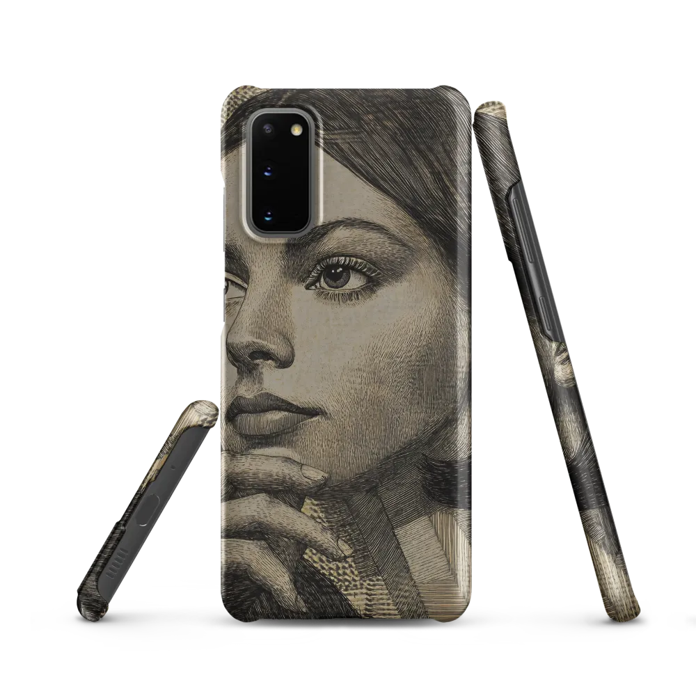 Contemplative Reflection | Phone Case |  S20 | Snap Case | Matte