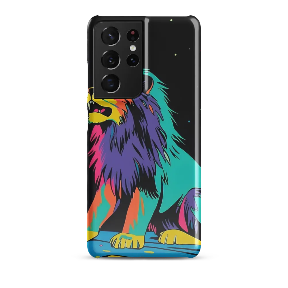 Roaring Colors: The Neon Lion
