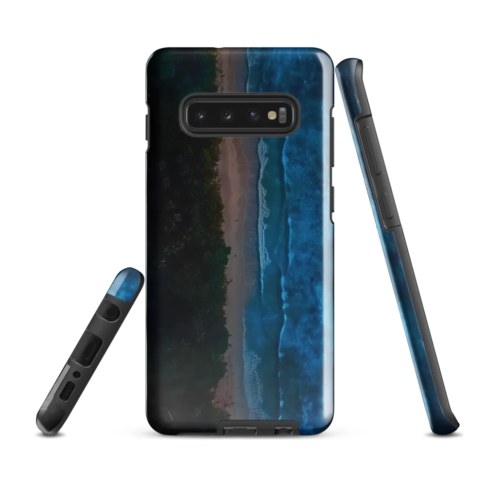 Serenity by the Shore | Phone Case |  S10 Plus | Tough Case | Glossy