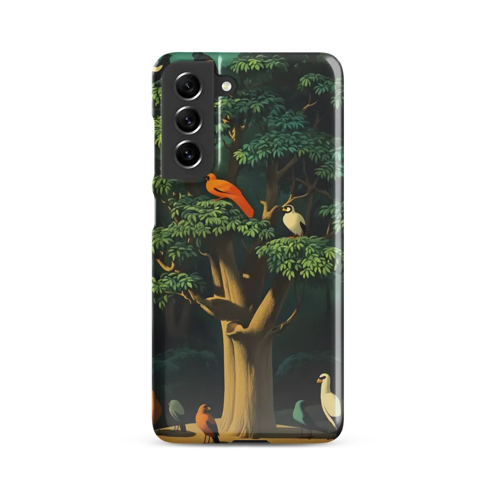 Harmony in Color: A Surreal Bird Symphony