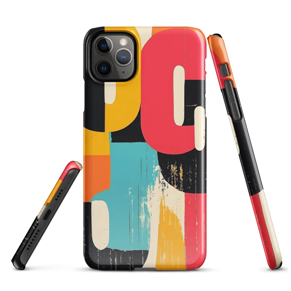 Colorful Curves: Numbers in Harmony | Phone Case |  11 Pro Max | Snap Case | Glossy