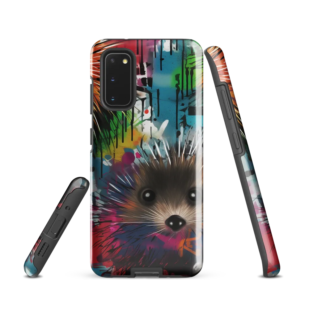 Whimsical Hedgehogs in a Kaleidoscopic Wonderland
