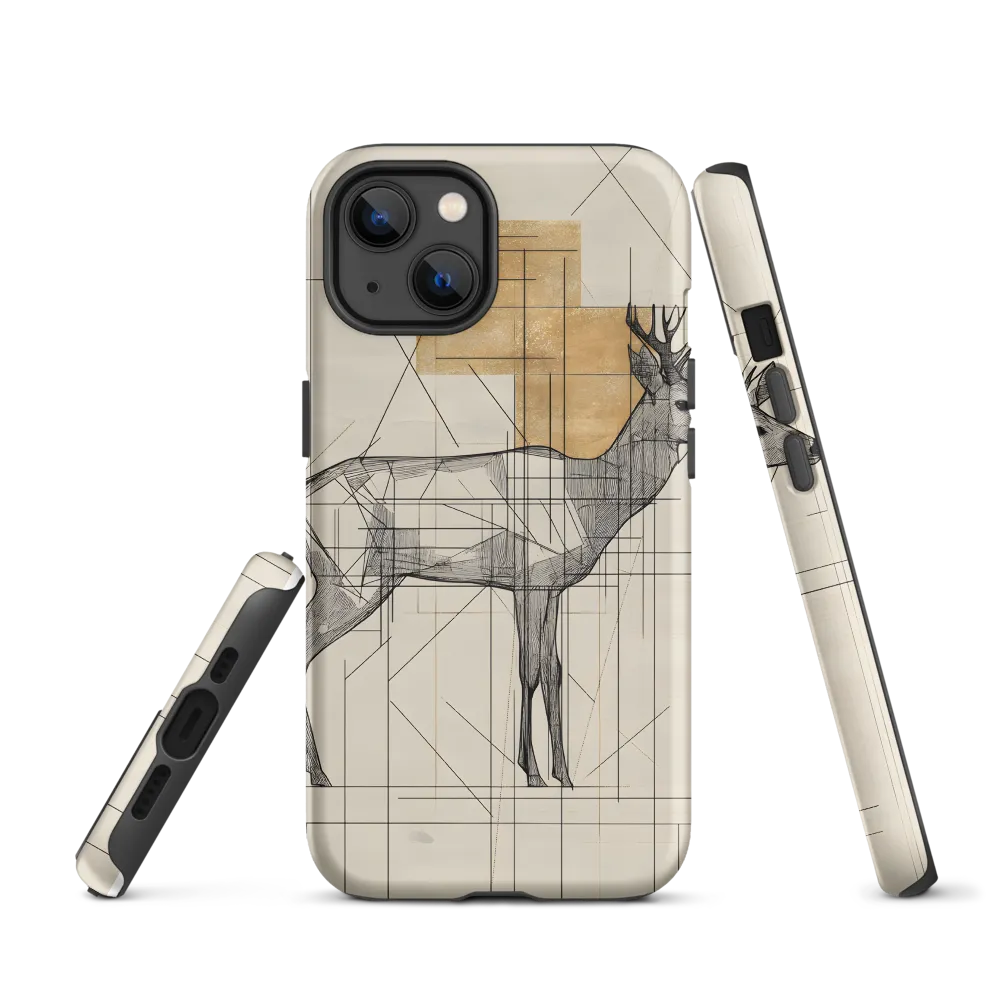 Geometric Elegance: The Majestic Deer