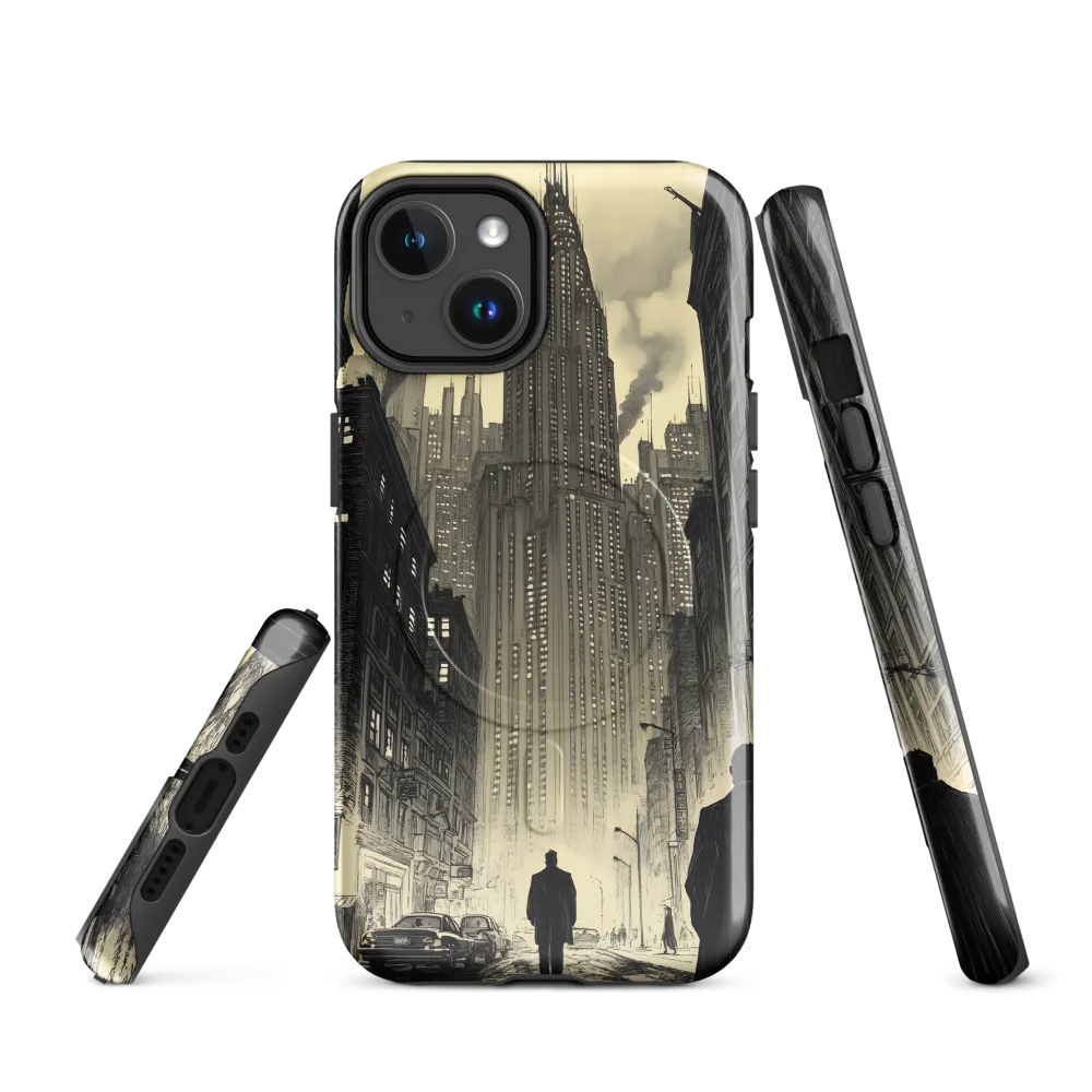 Echoes of the City | Phone Case |  14 | MagSafe® Tough Case | Glossy