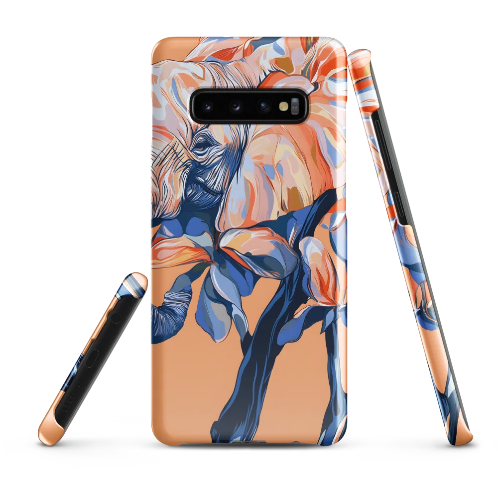 Elephant Blossom Fusion | Phone Case |  S10 Plus | Snap Case | Glossy