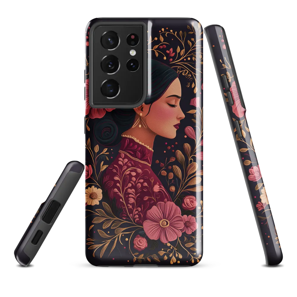 Portrait of Serenity | Phone Case |  S21 Ultra | Tough Case | Glossy