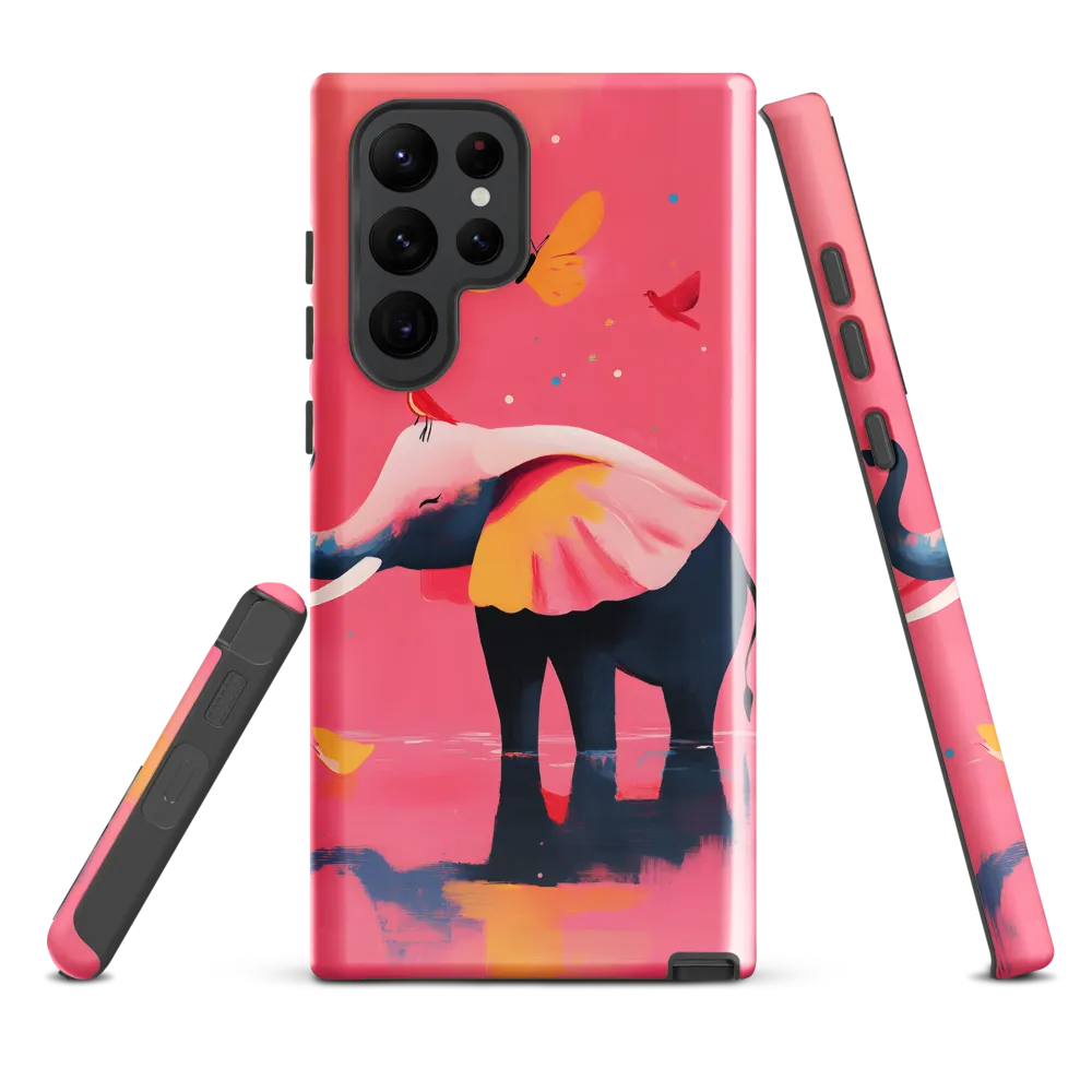 Whimsical Serenity: The Playful Elephant