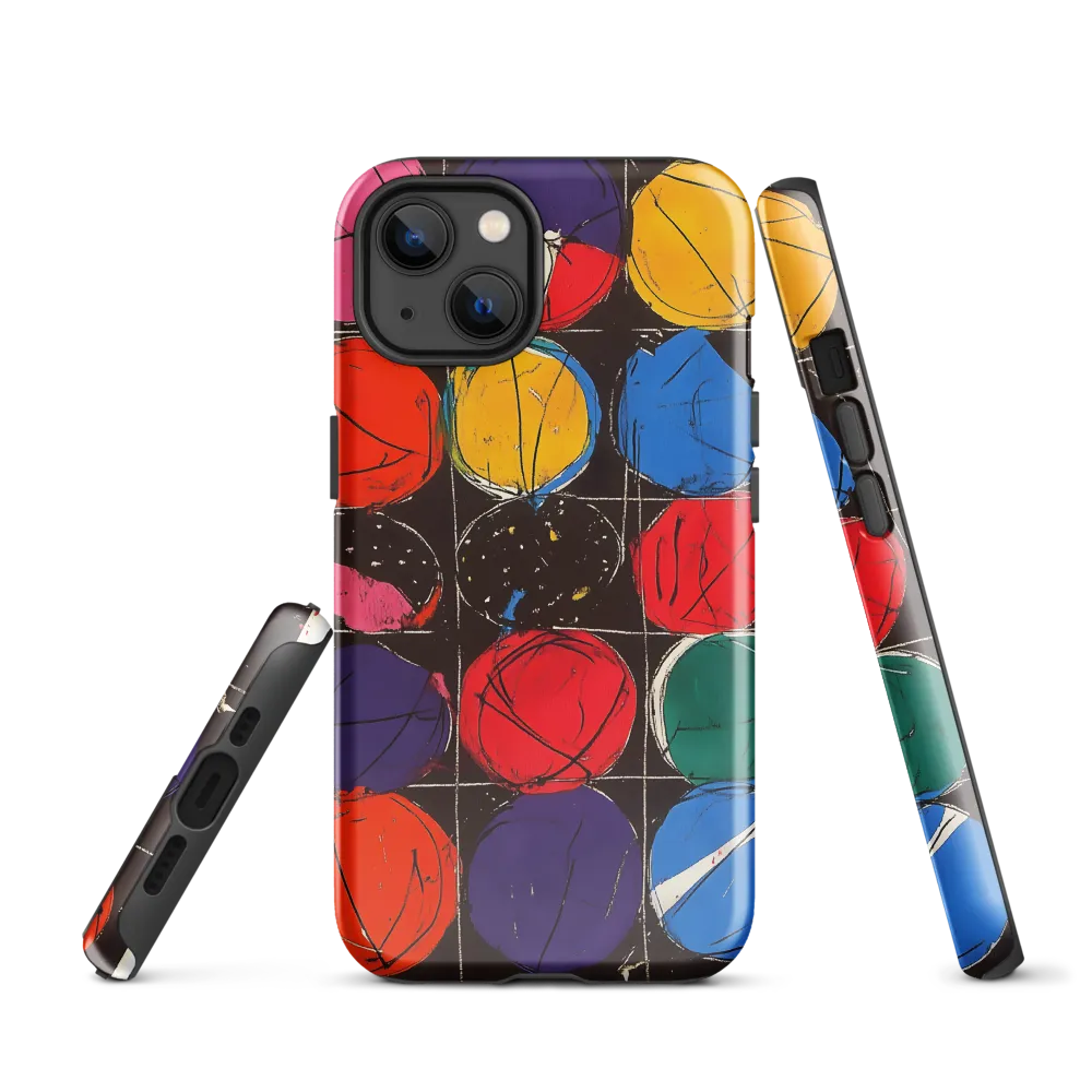Colorful Circles in Abstract Harmony
