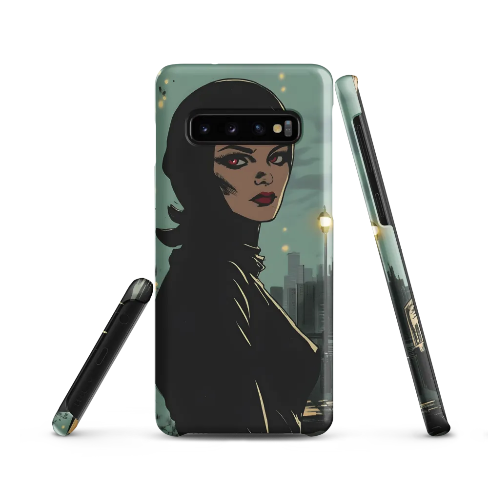 Shadows of Intrigue | Phone Case |  S10 | Snap Case | Matte