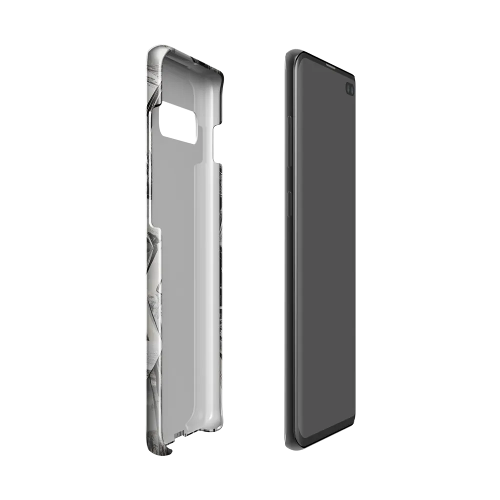 Reflections in Monochrome | Phone Case |  S10 | Snap Case | Glossy