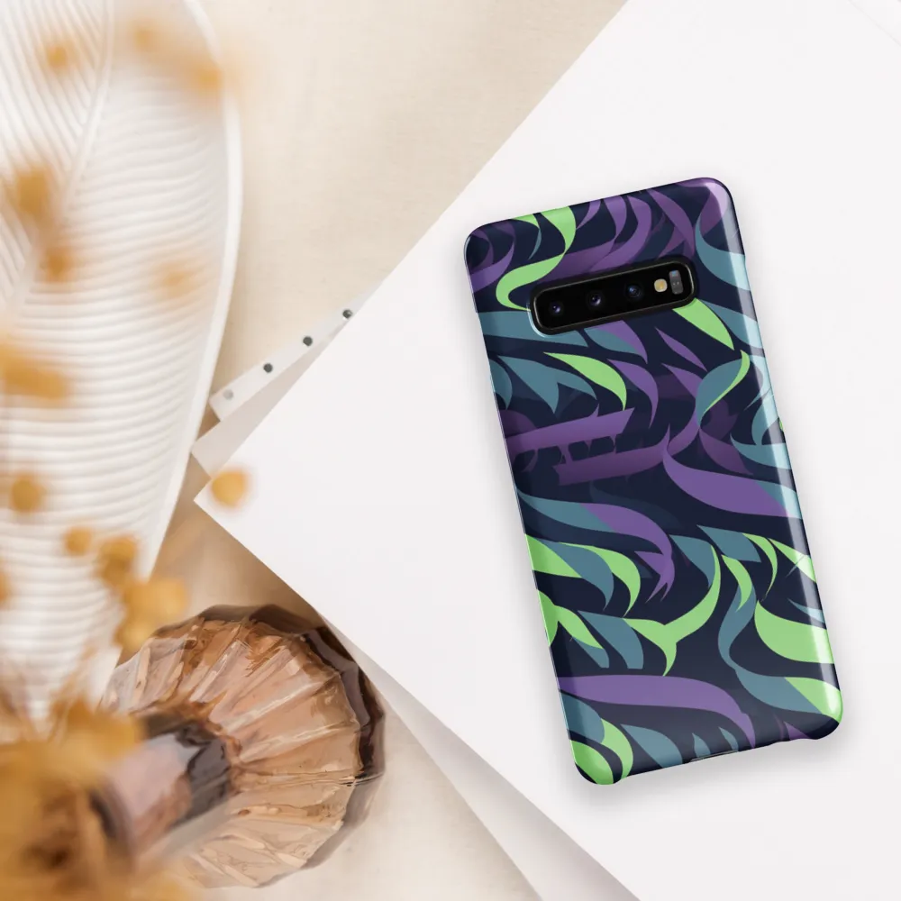 Fluid Waves of Color | Phone Case |  S10 Plus | Snap Case | Glossy