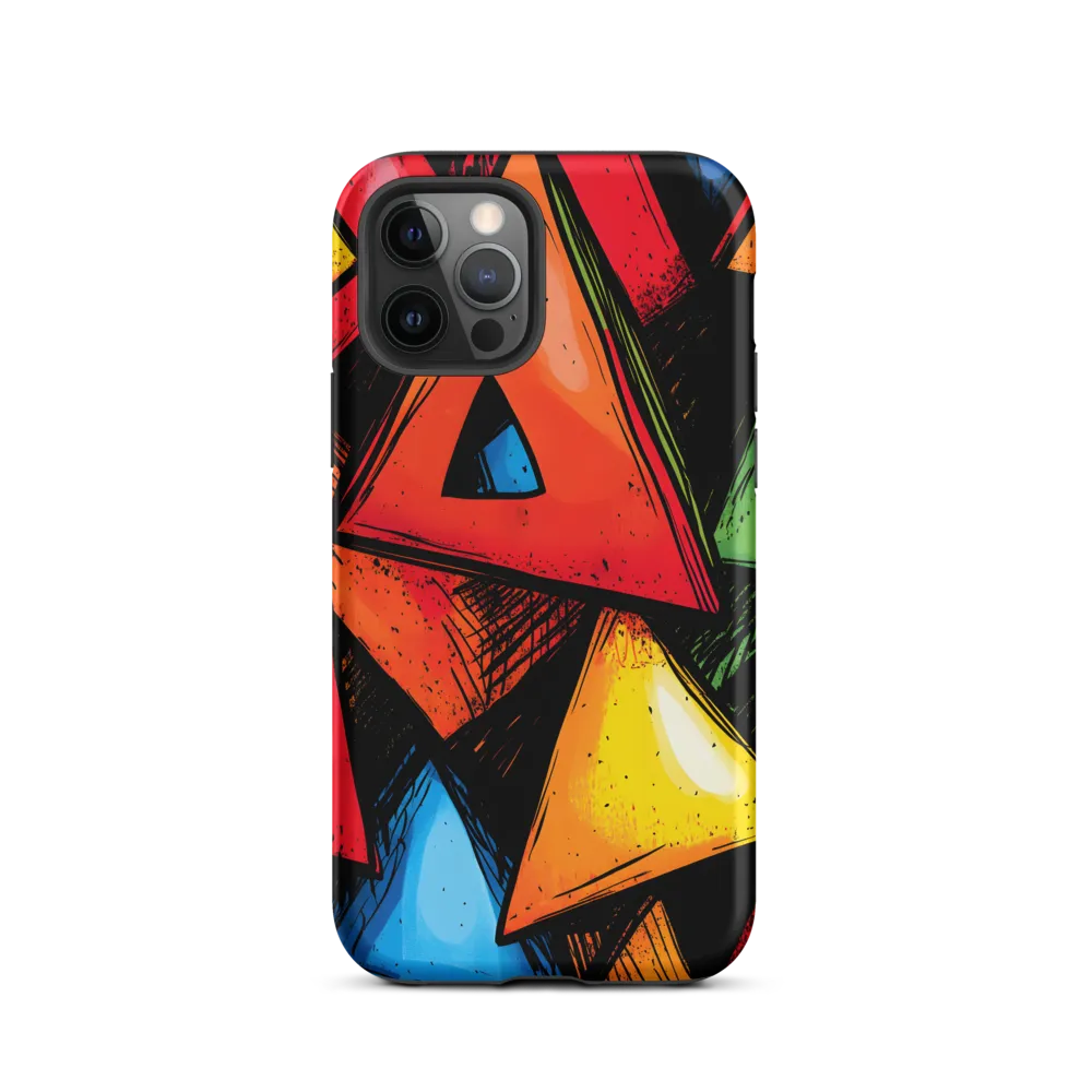 Vibrant Triangles in Abstract Harmony