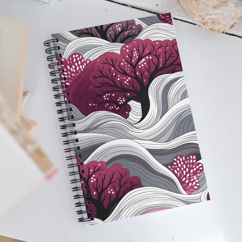 Harmony in Flow | Spiral Notebook