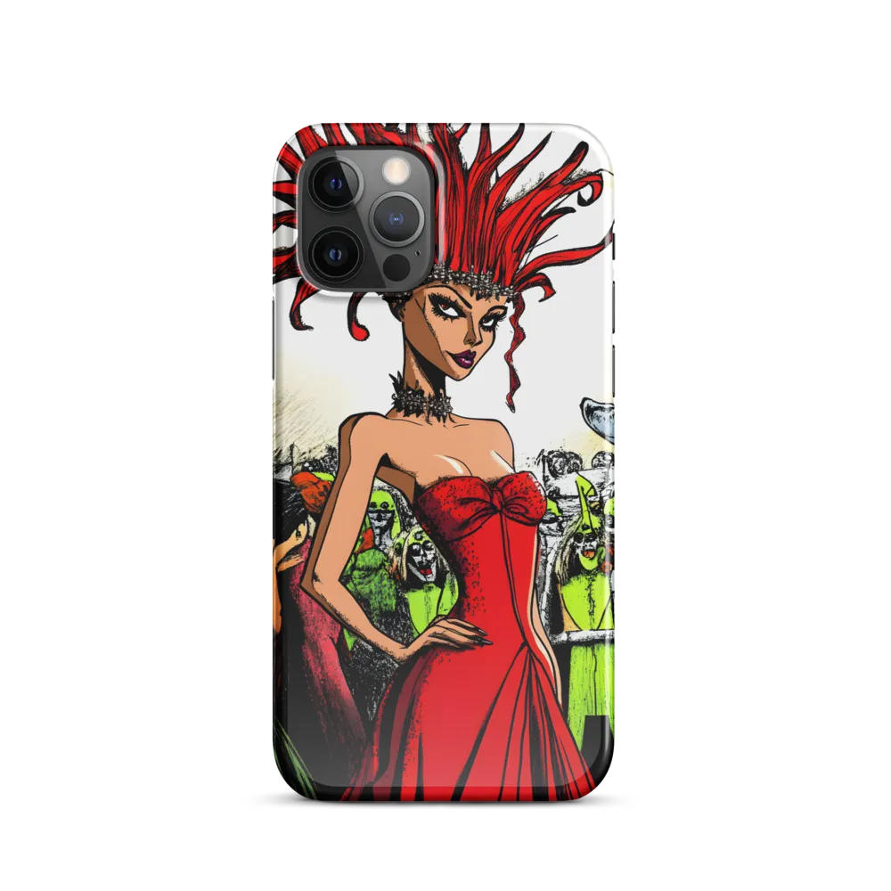 Fiery Elegance: A Fashion Statement