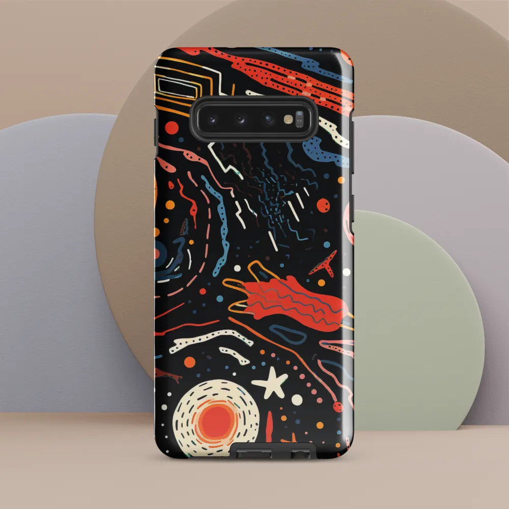 Cosmic Whimsy | Phone Case |  S10 Plus | Tough Case | Glossy