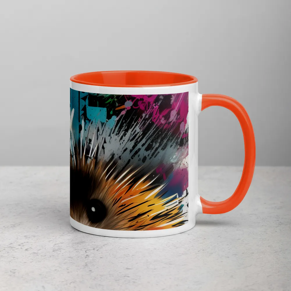 Whimsical Hedgehogs in a Kaleidoscopic Wonderland