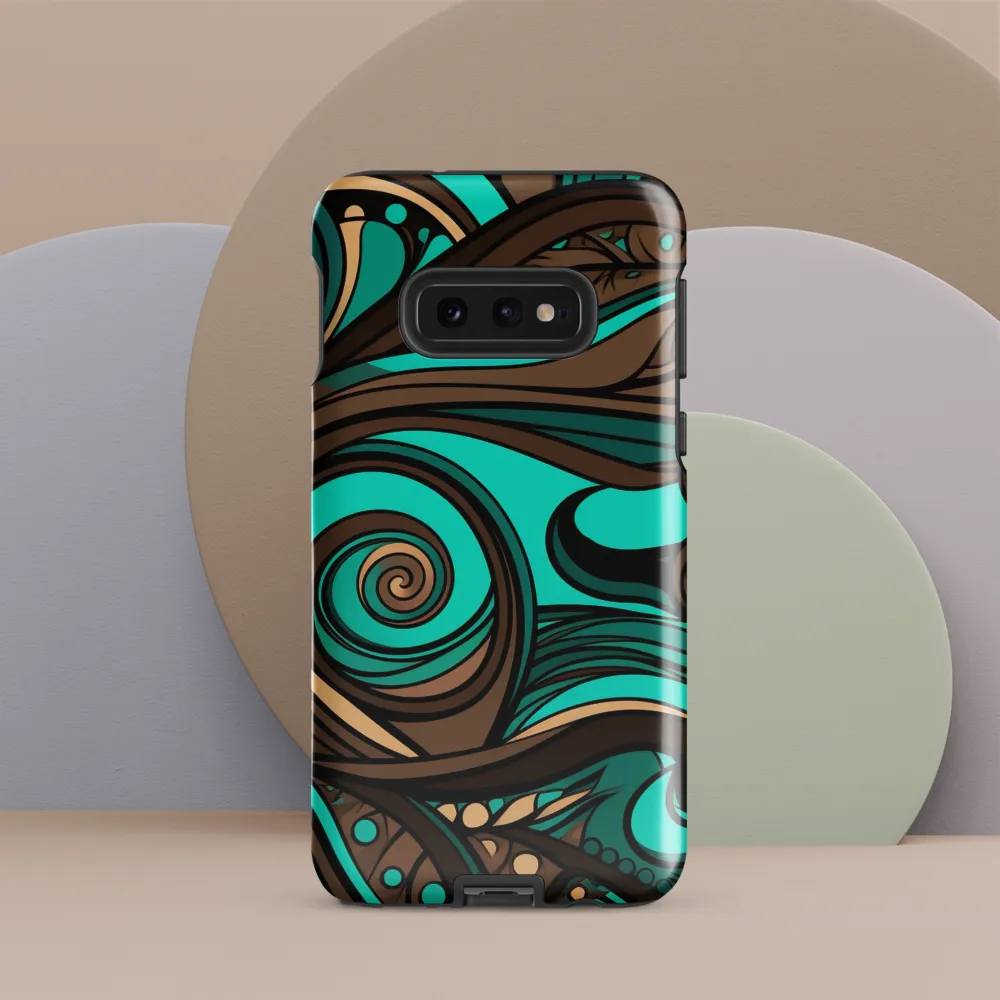 Fluctuating Currents | Phone Case |  S10e | Tough Case | Glossy